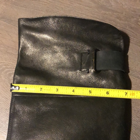 Brand new Sam Edelman black leather OTK boots size 6 - Picture 6 of 8